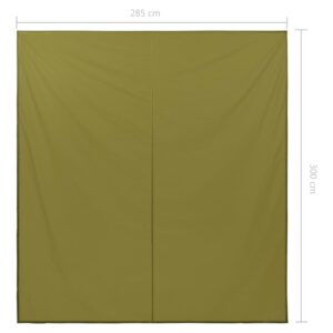 vidaXL Tarp 3x2,85 m grön - Bild 7