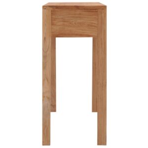 vidaXL Avlastningsbord 110x35x75 cm massiv teak - Bild 5