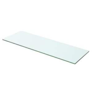 vidaXL Hyllplan 2 st glas genomskinlig 60x15 cm - Bild 2