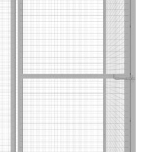 vidaXL Kattbur 3x3x2,5 m galvaniserat stål - Bild 4