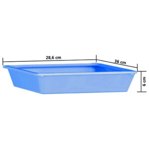 vidaXL Förvaringsvagn XXL 15 lådor flerfärgad plast - Bild 11