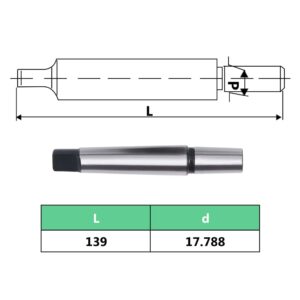 vidaXL Snabbchuck MT2-B18 med 16 mm spännvidd - Bild 8