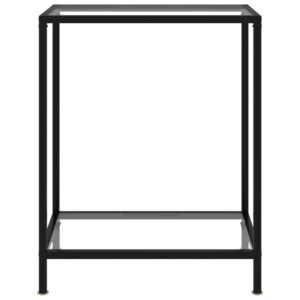 vidaXL Konsolbord transparent 60x35x75 cm härdat glas - Bild 2