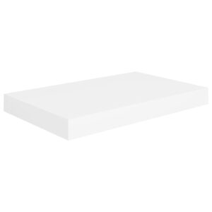 vidaXL Svävande vägghylla vit 40x23x3,8 cm MDF - Bild 2