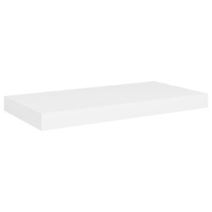 vidaXL Svävande vägghyllor 2 st vit 50x23x3,8 cm MDF - Bild 4