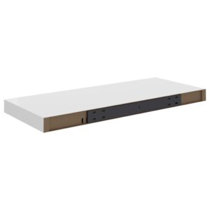 vidaXL Svävande vägghylla vit 60x23,5x3,8 cm MDF - Bild 7