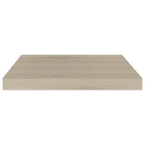 vidaXL Svävande vägghyllor 2 st ek 50x23x3,8 cm MDF - Bild 5