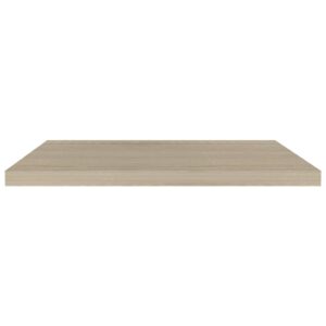 vidaXL Svävande vägghylla ek 80x23,5x3,8 cm MDF - Bild 3