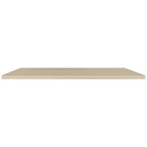 vidaXL Svävande vägghyllor 4 st ek 120x23,5x3,8 cm MDF - Bild 5