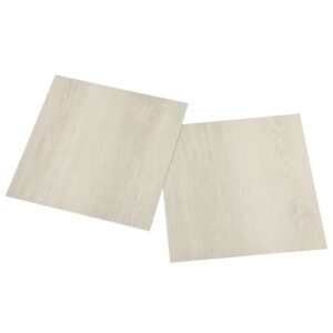 vidaXL Självhäftande golvplankor 55 st PVC 5,11 m² beige - Bild 5