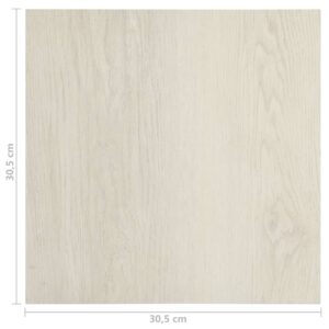 vidaXL Självhäftande golvplankor 55 st PVC 5,11 m² beige - Bild 11