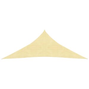 vidaXL Solsegel 160 g/m² beige 3x3x3 m HDPE - Bild 3