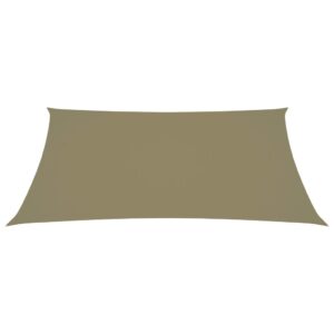 vidaXL Solsegel oxfordtyg rektangulärt 2,5x4,5 m beige - Bild 3