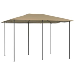 vidaXL Paviljong 3x4x2,6 m taupe 160 g/m² - Bild 3