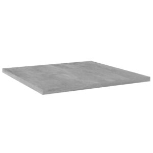 vidaXL Hyllplan 8 st betonggrå 40x40x1,5 cm konstruerat trä - Bild 2