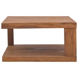 vidaXL Soffbord 65x65x33 cm massiv teak - Bild 4