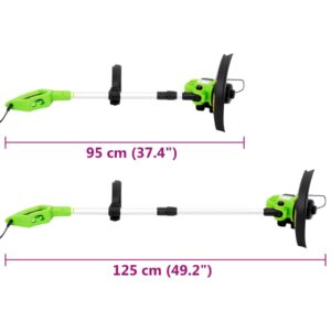 vidaXL Elektrisk röjsåg 29 cm 550 W - Bild 9