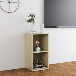 vidaXL TV-bänk sonoma-ek 72x35x36,5 cm konstruerat trä - Bild 4