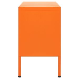 vidaXL Tv-bänk orange 105x35x50 cm stål - Bild 6