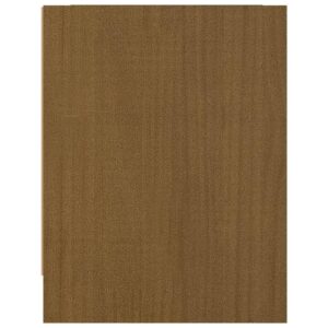 vidaXL Sängbord honungsbrun 40x30,5x40 cm massiv furu - Bild 6