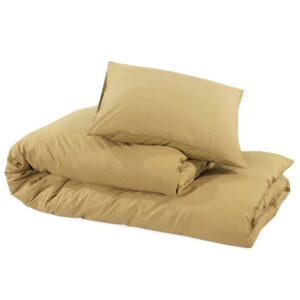 vidaXL Bäddset taupe 200x200 cm bomull - Bild 6