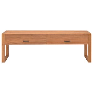 vidaXL Tv-bänk 120x40x45 cm massiv teak - Bild 2