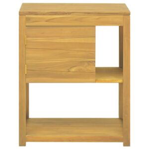 vidaXL Badrumsskåp 60x40x75 cm massiv teak - Bild 2