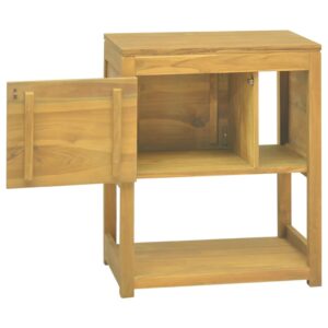 vidaXL Badrumsskåp 60x40x75 cm massiv teak - Bild 3