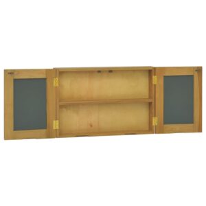 vidaXL Spegelskåp 60x10x40 cm massiv teak - Bild 3