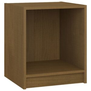 vidaXL Sängbord 2 st honungsbrun 35,5x33,5x41,5 cm massivt furu - Bild 6