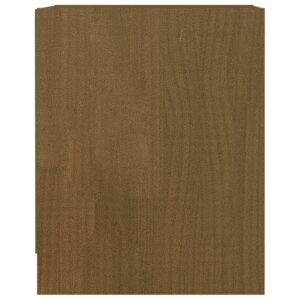 vidaXL Sängbord 2 st honungsbrun 35,5x33,5x41,5 cm massivt furu - Bild 8