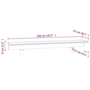 vidaXL Vattenfall med RGB LED akryl 108 cm - Bild 12