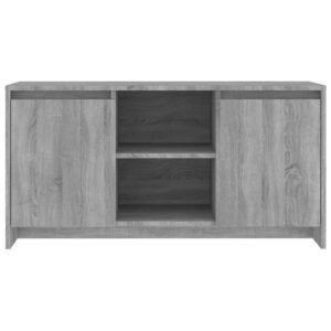 vidaXL TV-bänk grå sonoma-ek 102x37,5x52,5 cm spånskiva - Bild 5