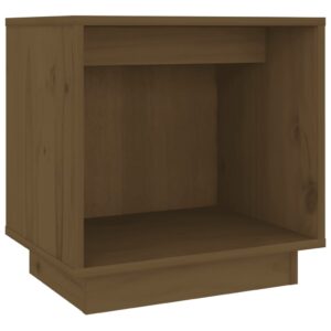 vidaXL Sängbord honungsbrun 40x30x40 cm massiv furu - Bild 2