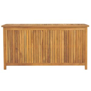 vidaXL Trädgårdslåda 114x50x58 cm massiv teak - Bild 2