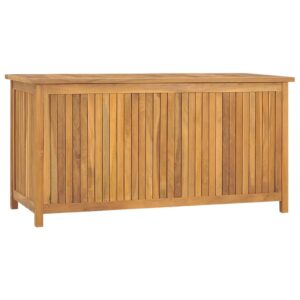 vidaXL Trädgårdslåda 114x50x58 cm massiv teak - Bild 4