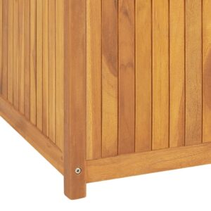 vidaXL Trädgårdslåda 200x50x55 cm massiv teak - Bild 10