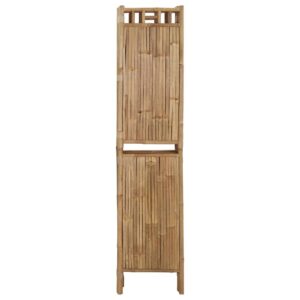 vidaXL Rumsavdelare 5 paneler bambu 200x180 cm - Bild 5