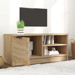 vidaXL Tv-bänk sonoma-ek 80x35x36,5 cm konstruerat trä - Bild 3