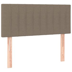 vidaXL Sänggavel taupe 90x5x78/88 cm tyg - Bild 2