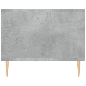 vidaXL Soffbord betonggrå 102x50x40 cm konstruerat trä - Bild 7