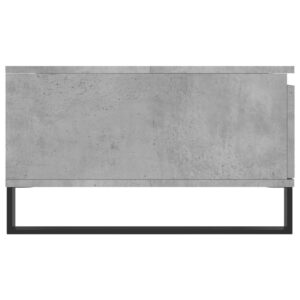 vidaXL Soffbord betonggrå 90x60x35 cm konstruerat trä - Bild 7