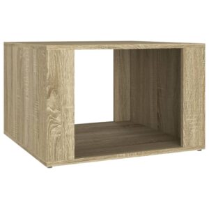 vidaXL Sängbord sonoma-ek 57x55x36 cm konstruerat trä - Bild 2