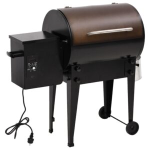 vidaXL Pelletsgrill svart 94 cm järn - Bild 2