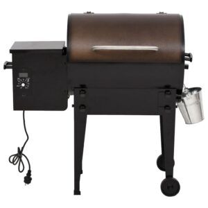 vidaXL Pelletsgrill svart 94 cm järn - Bild 4