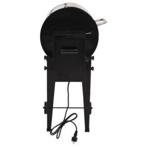 vidaXL Pelletsgrill svart 94 cm järn - Bild 5