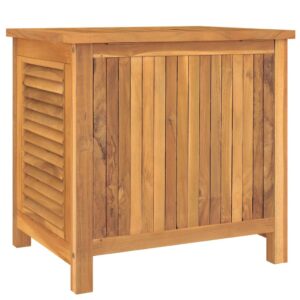 vidaXL Trädgårdslåda med påse 60x50x58 cm massiv teak - Bild 7