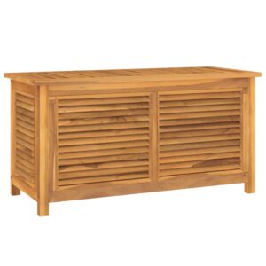 vidaXL Trädgårdslåda med påse 114x50x58 cm massiv teak - Bild 2