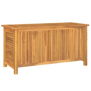 vidaXL Trädgårdslåda med påse 114x50x58 cm massiv teak - Bild 7