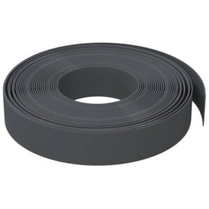 vidaXL Rabattkant grå 5 st 10 m 10 cm polyeten - Bild 4